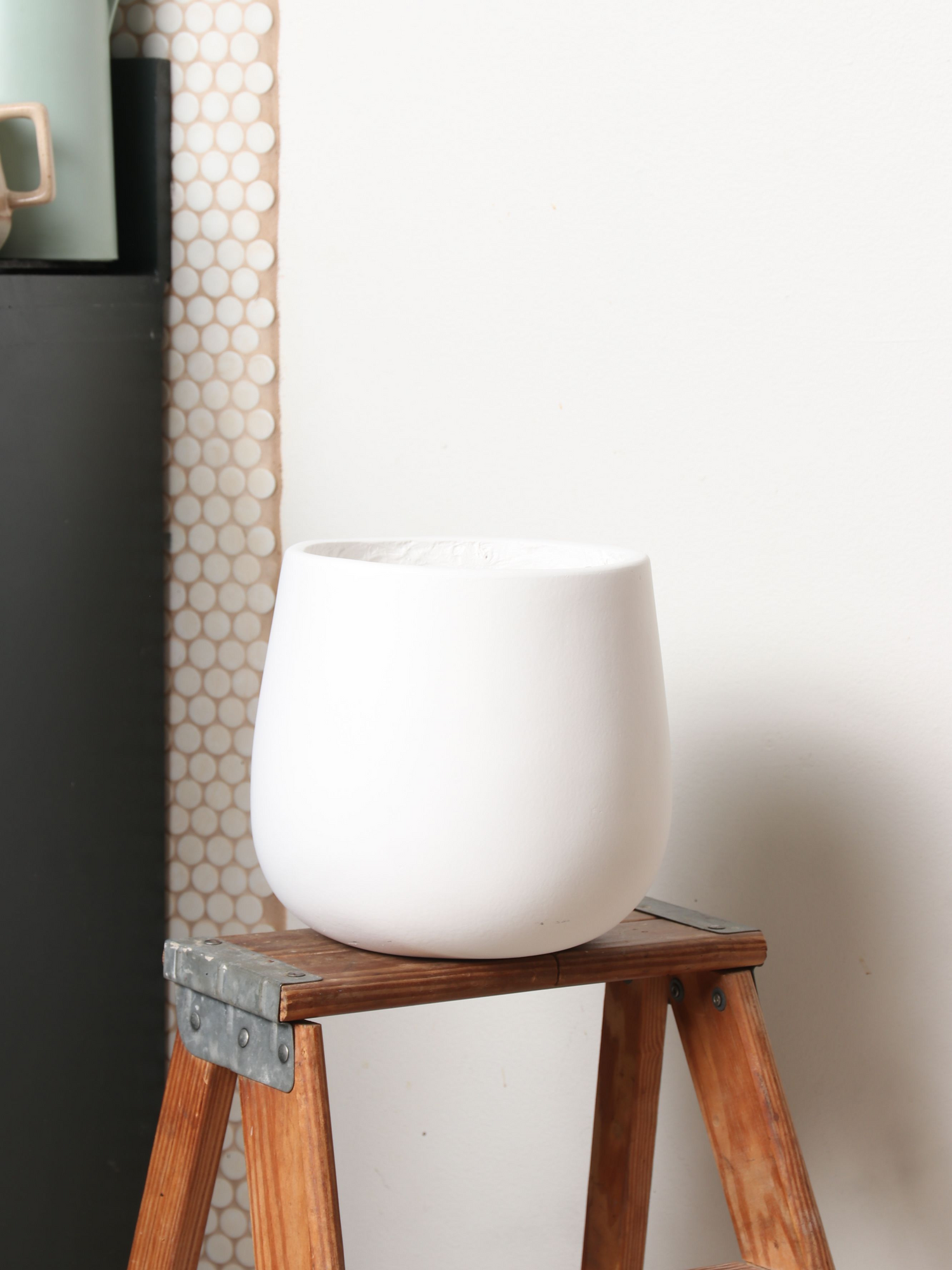 Fiber Cone Fiberglass Planters (