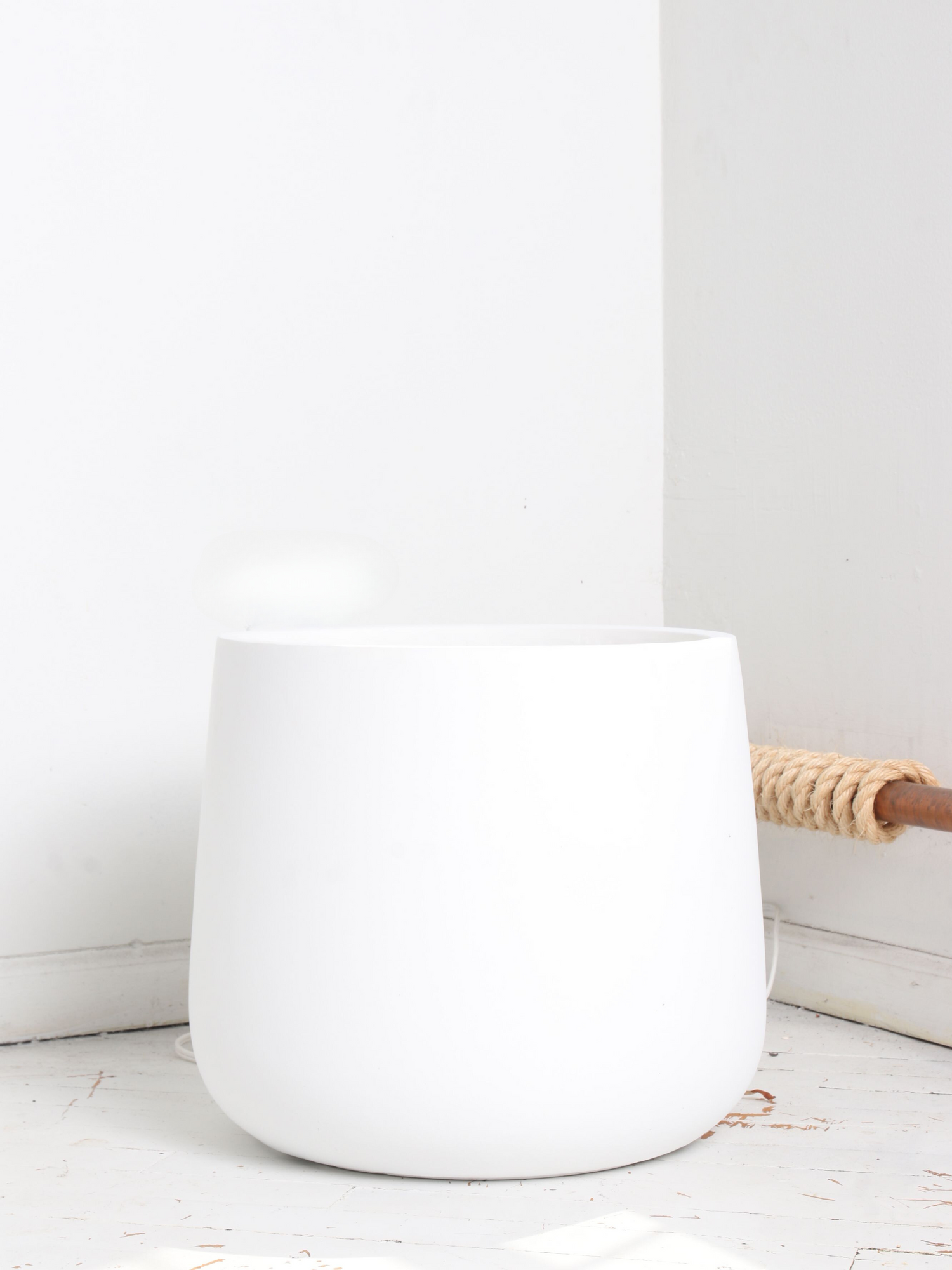 Fiber Cone Fiberglass Planters (