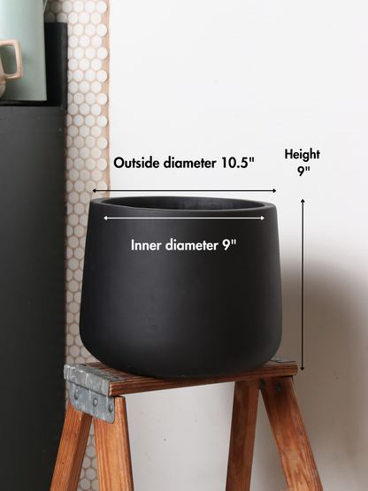 Fiber Cone Fiberglass Planters (