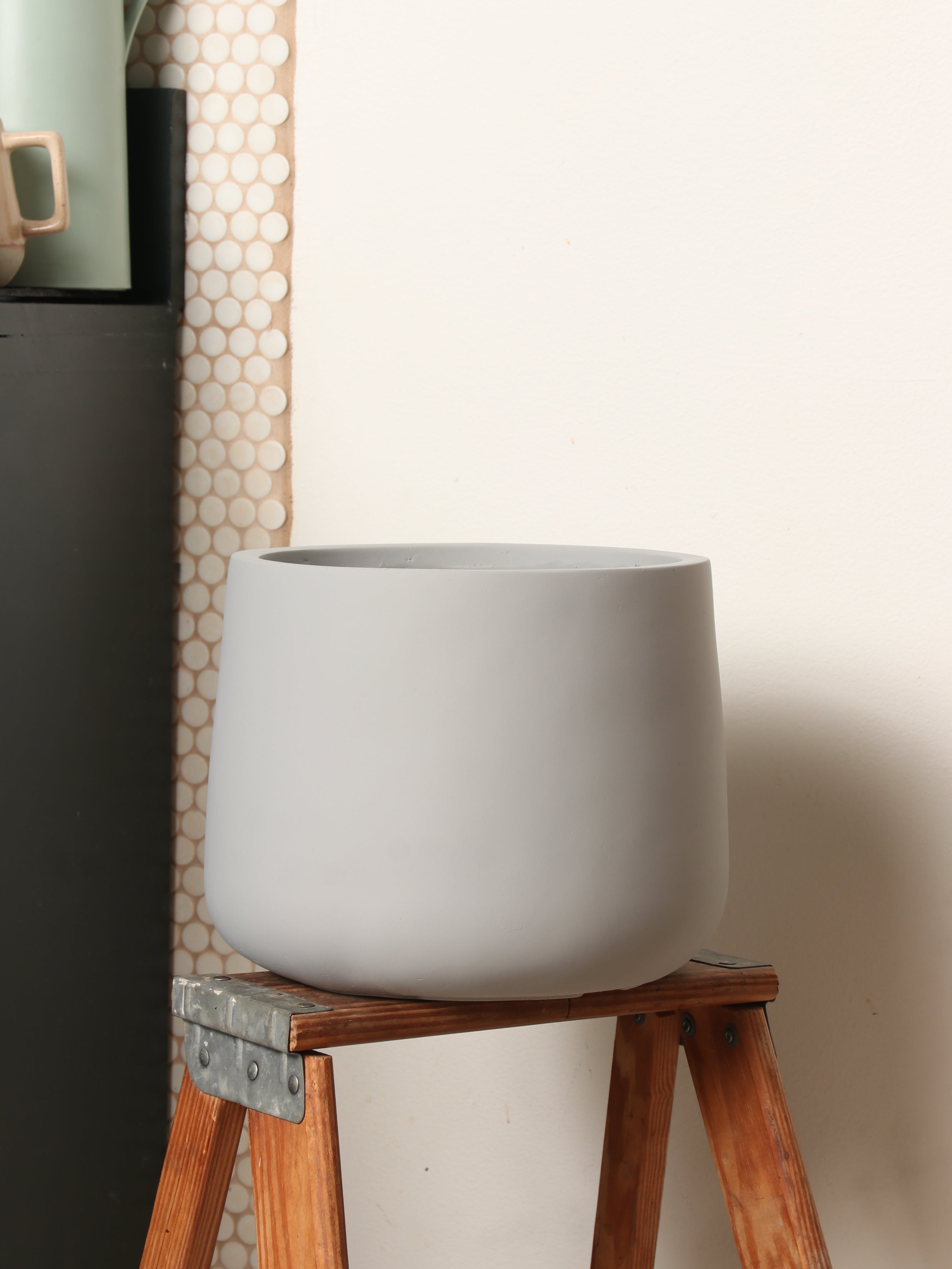 Fiber Cone Fiberglass Planters (